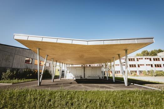 Überdachung Kaserne, Chamblon