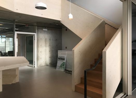 Escalier TS3 chez Naikoon Contracting, Vancouver