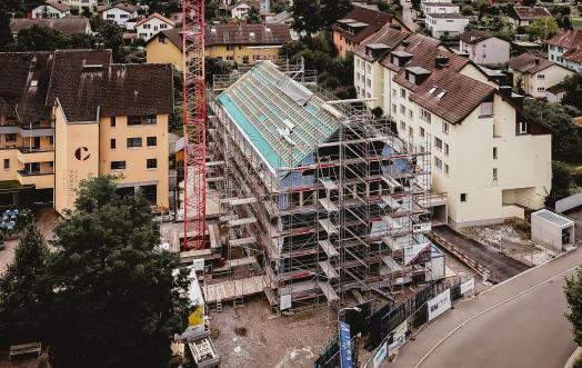 Construction d'une nouvelle banque Raiffeisen, Gebenstorf