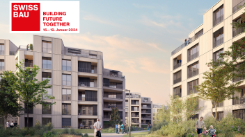 Einladung Swissbau: In Beton denken - mit Holz bauen