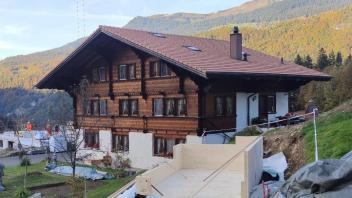 Garage vollständig aus Holz