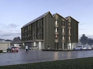 Visualization of the building